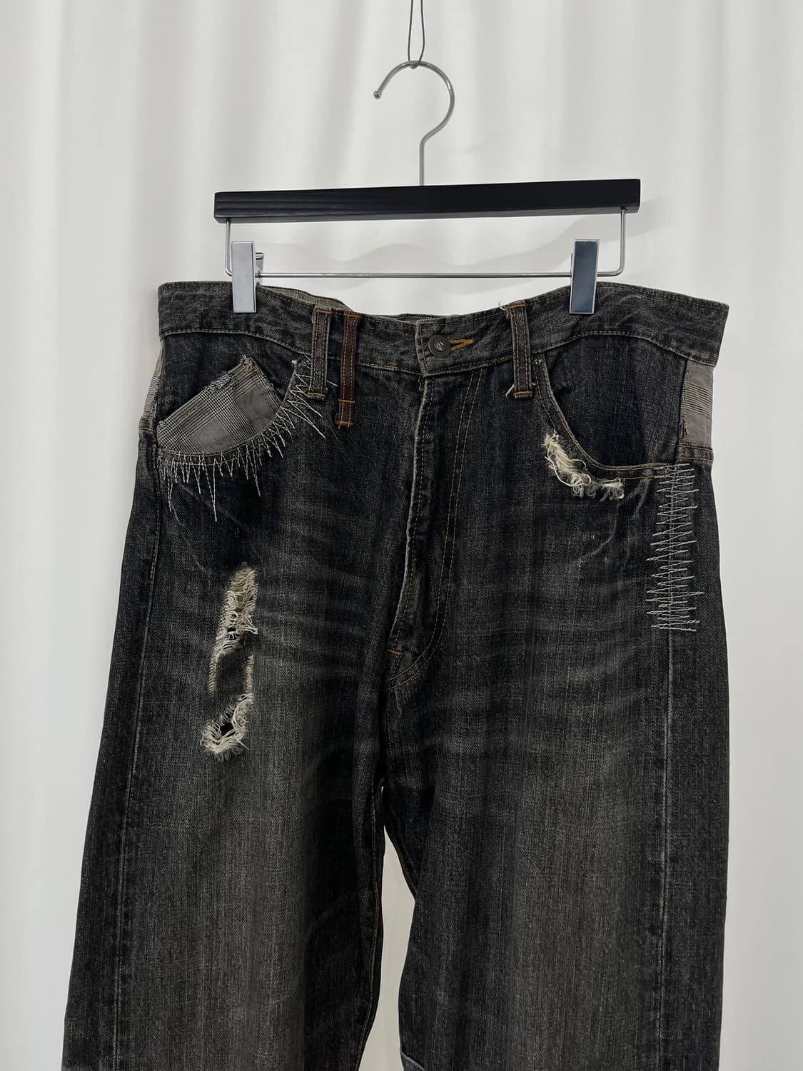 vintage patch denim pants 상품이미지2