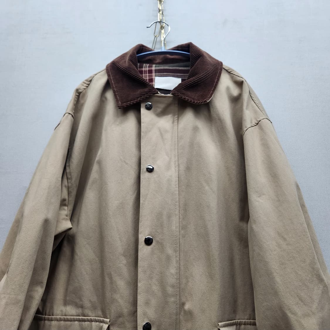 빈티지 카라 코듀로이 헌팅자켓 XL 상품이미지2