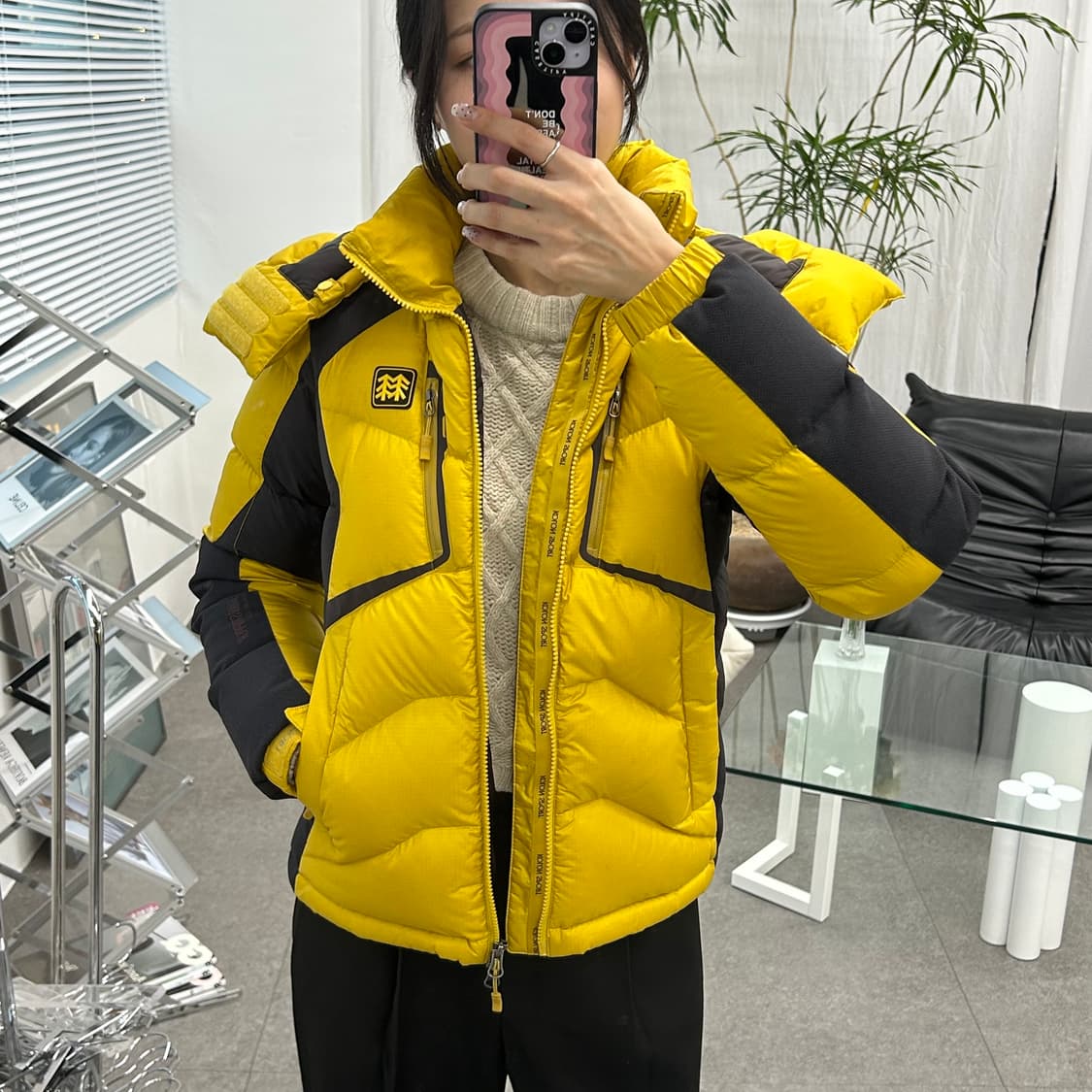 코오롱 열로우 패딩 상품이미지1