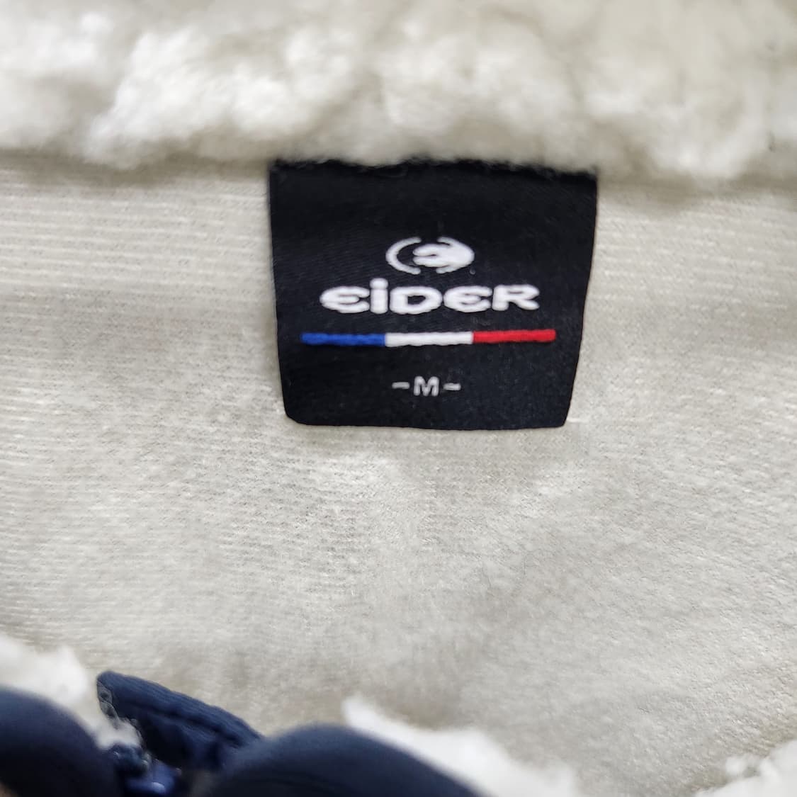 아이더 빅포켓 로고 뽀글이 집업 M(L) 상품이미지5