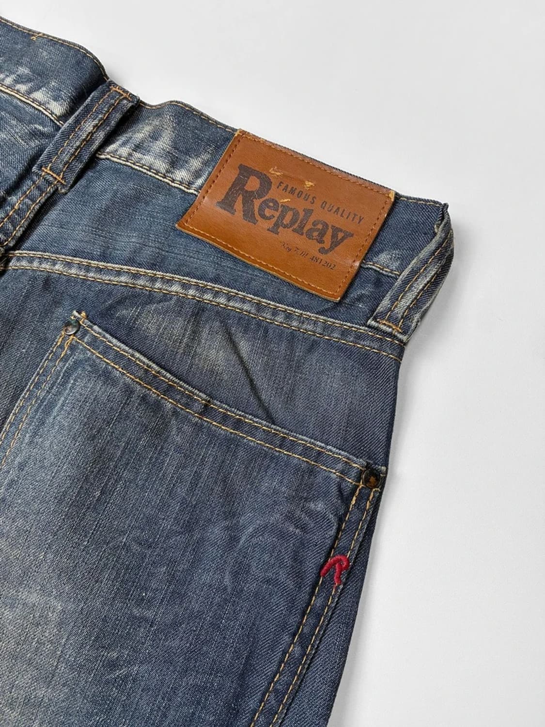 리플레이 Replay 페이딩 빈티지드 데님 팬츠 PN5568   상품이미지8