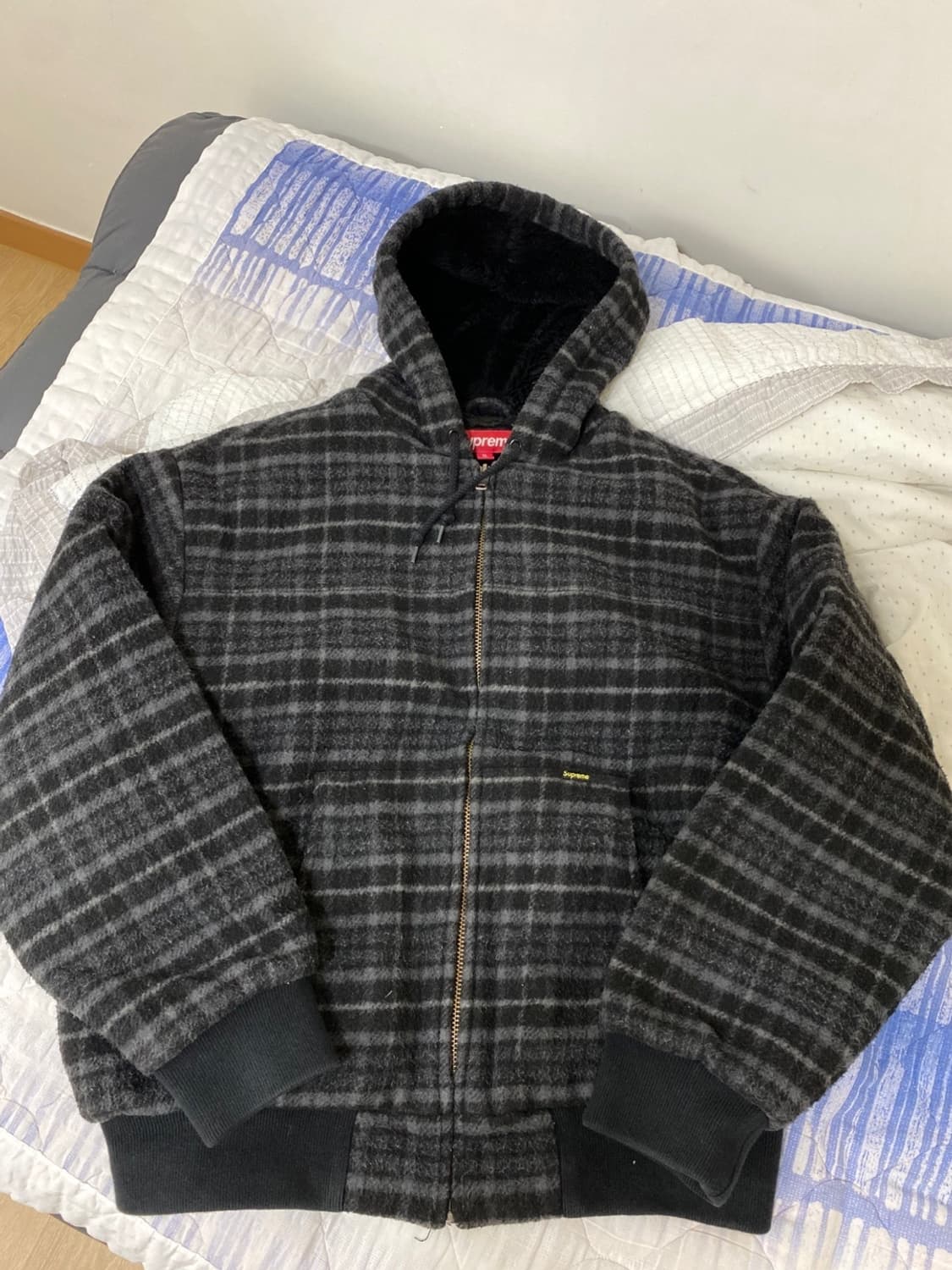 슈프림 울 플레이드 워크자켓 상품이미지2