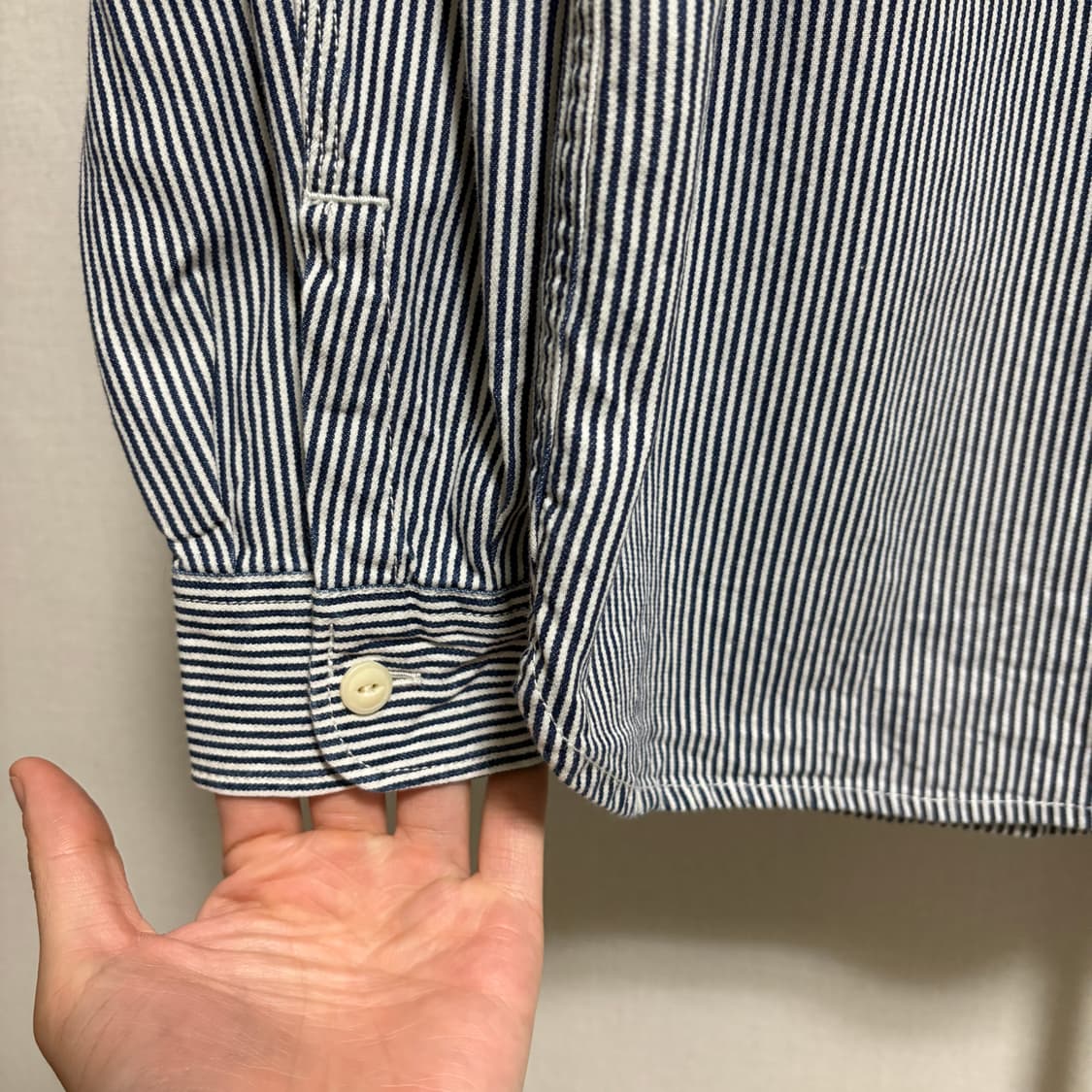 유니클로 히코리 워크셔츠 / M 상품이미지6