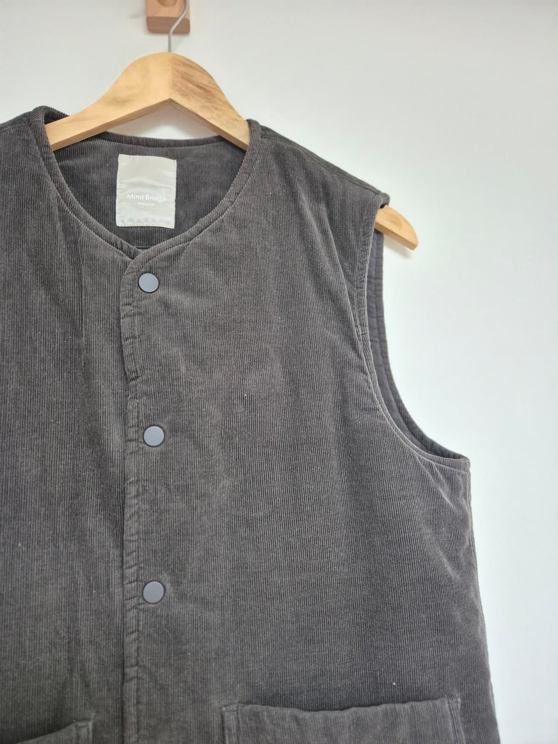 [105]마인드브릿지 패딩베스트 다크브라운 상품이미지2