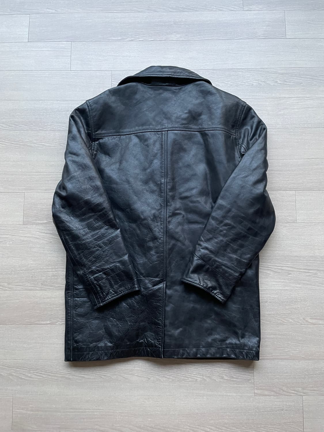 90s 올드갭 레더 카코트 gap carcoat 상품이미지2