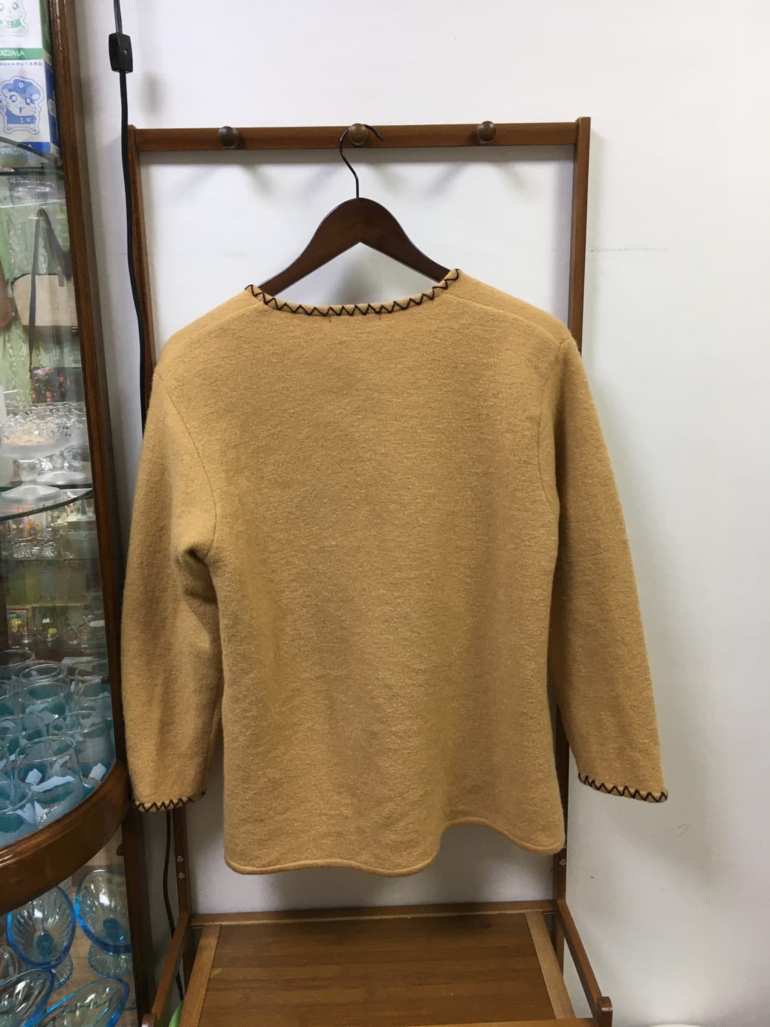 머스타드 콩단추 아우터 상품이미지2