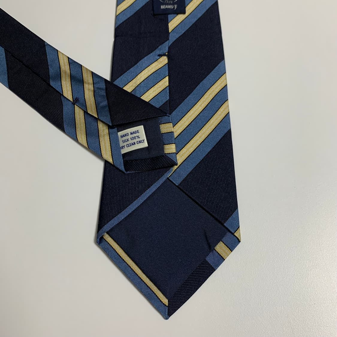 빔즈에프 스트라이프 명품넥타이 100실크 클래식룩 코디 A+등급 상품이미지6