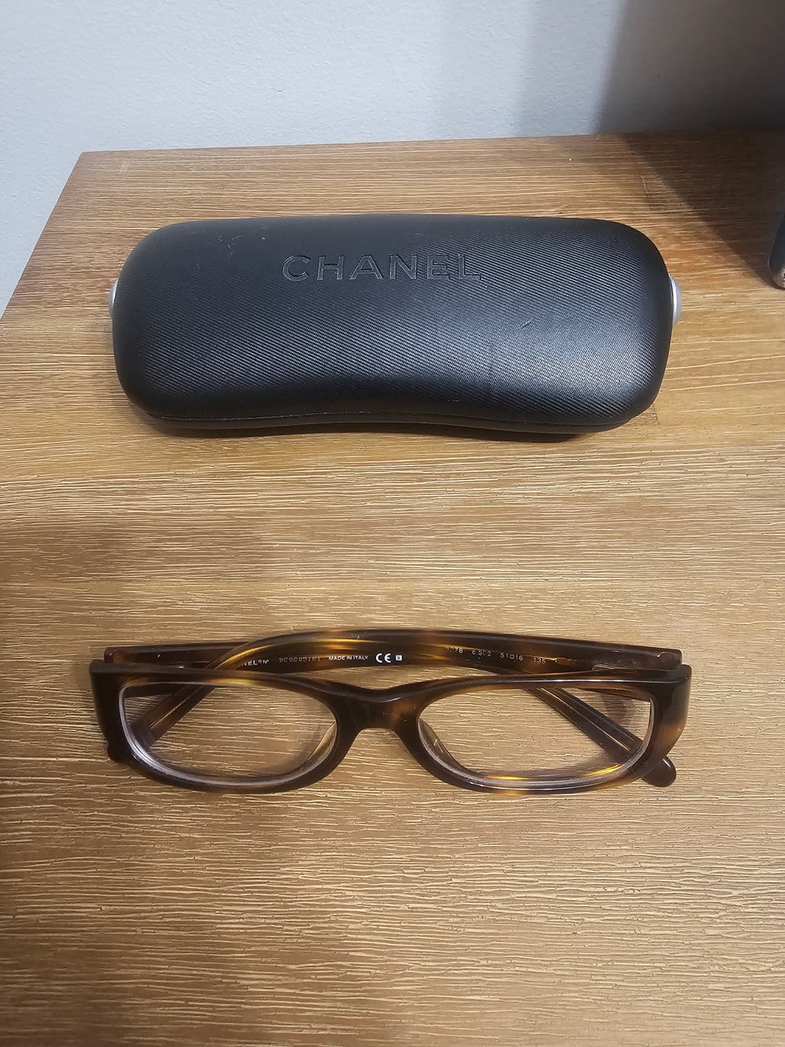 샤넬 빅로고 호피 안경 상품이미지2