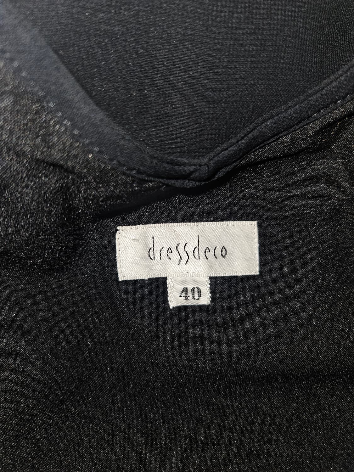 dressdeco 히메 레이스 블랙 쉬폰 드레스 상품이미지4