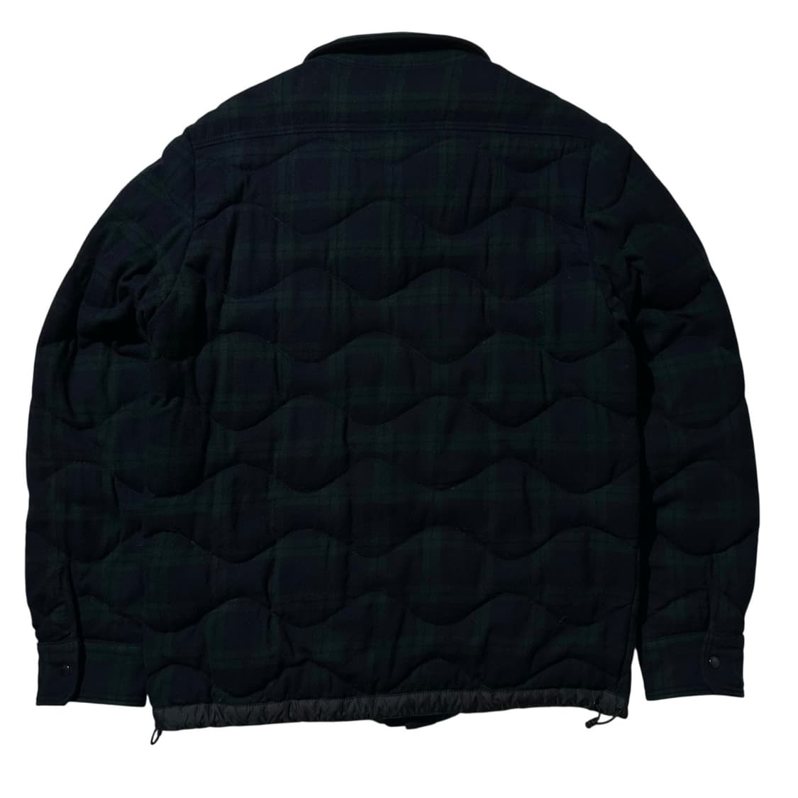 (매장판) 몽클레어 블랙와치 울 체크 구스다운 퀼팅 패딩 자켓 상품이미지3