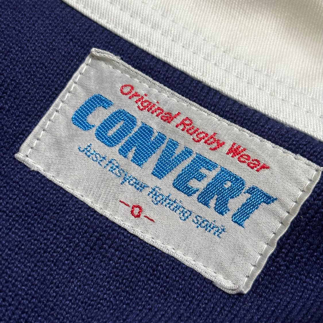 CONVERT 빈티지 네이비 스트라이프 럭비 셔츠 상품이미지6