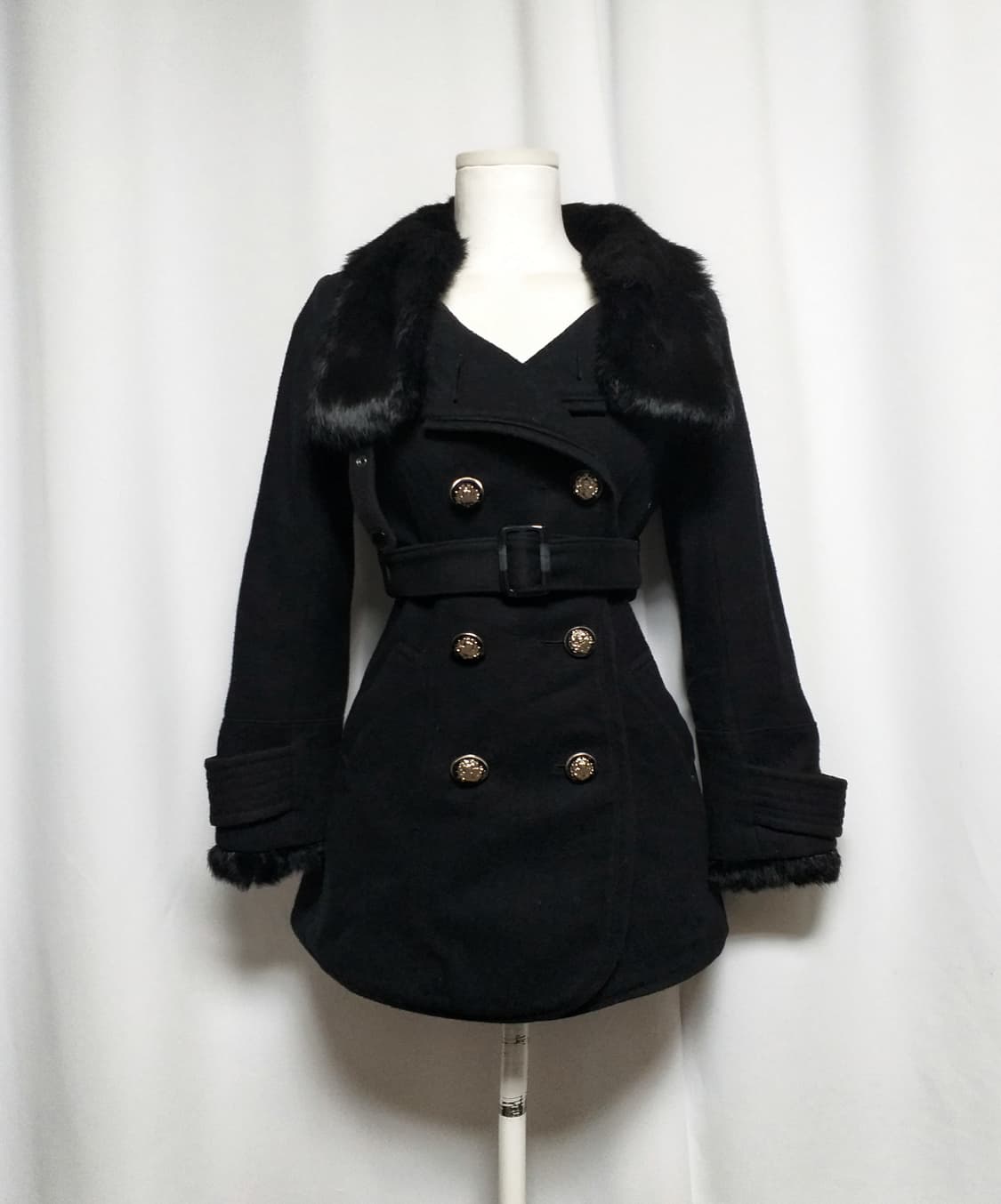 빈티지 코트 달천 대장 긱시크y2k헤이세이공겜여주 펑크 그런지페어리 로리 상품이미지1