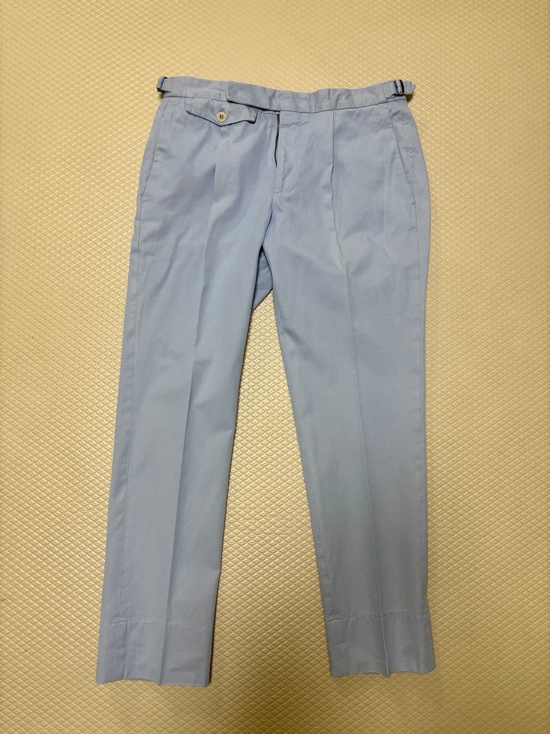 인코텍스 스카이블루 원턱 치노 46  상품이미지2