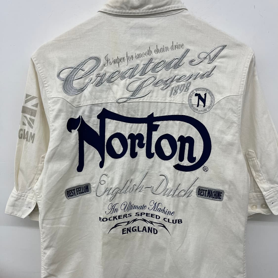 노튼 반팔 셔츠 Norton 남L 상품이미지8