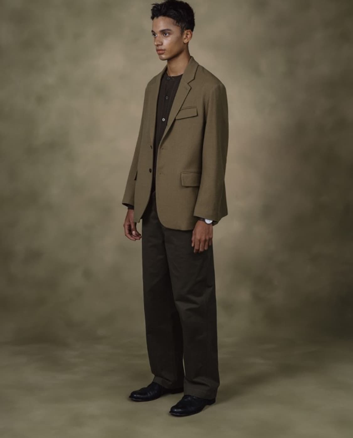 셔터 SHIRTER 22FW 울 플란넬 블레이저 자켓 R1285 상품이미지2