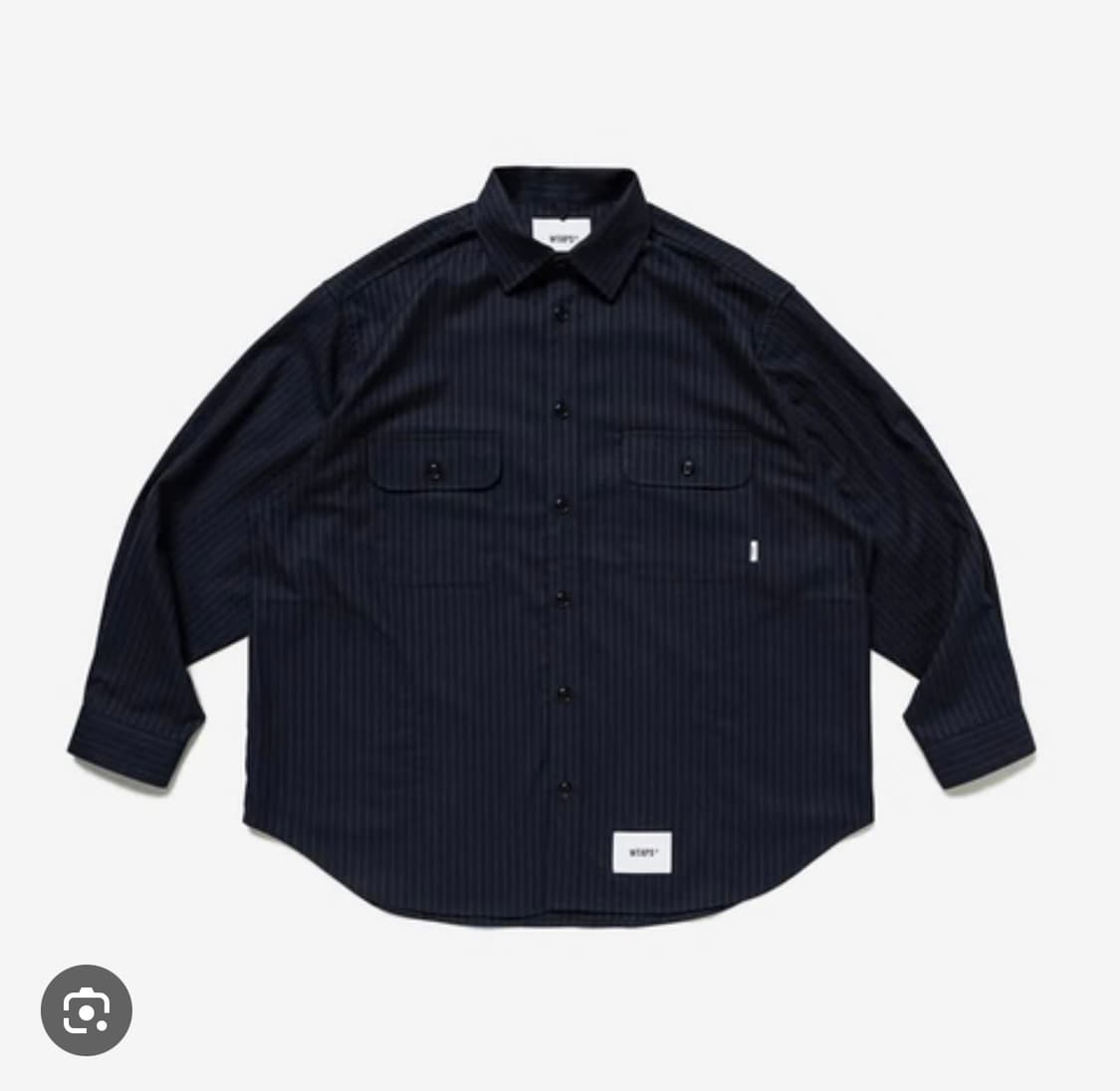 WTAPS 더블탭스 오버셔츠 네이비 상품이미지2