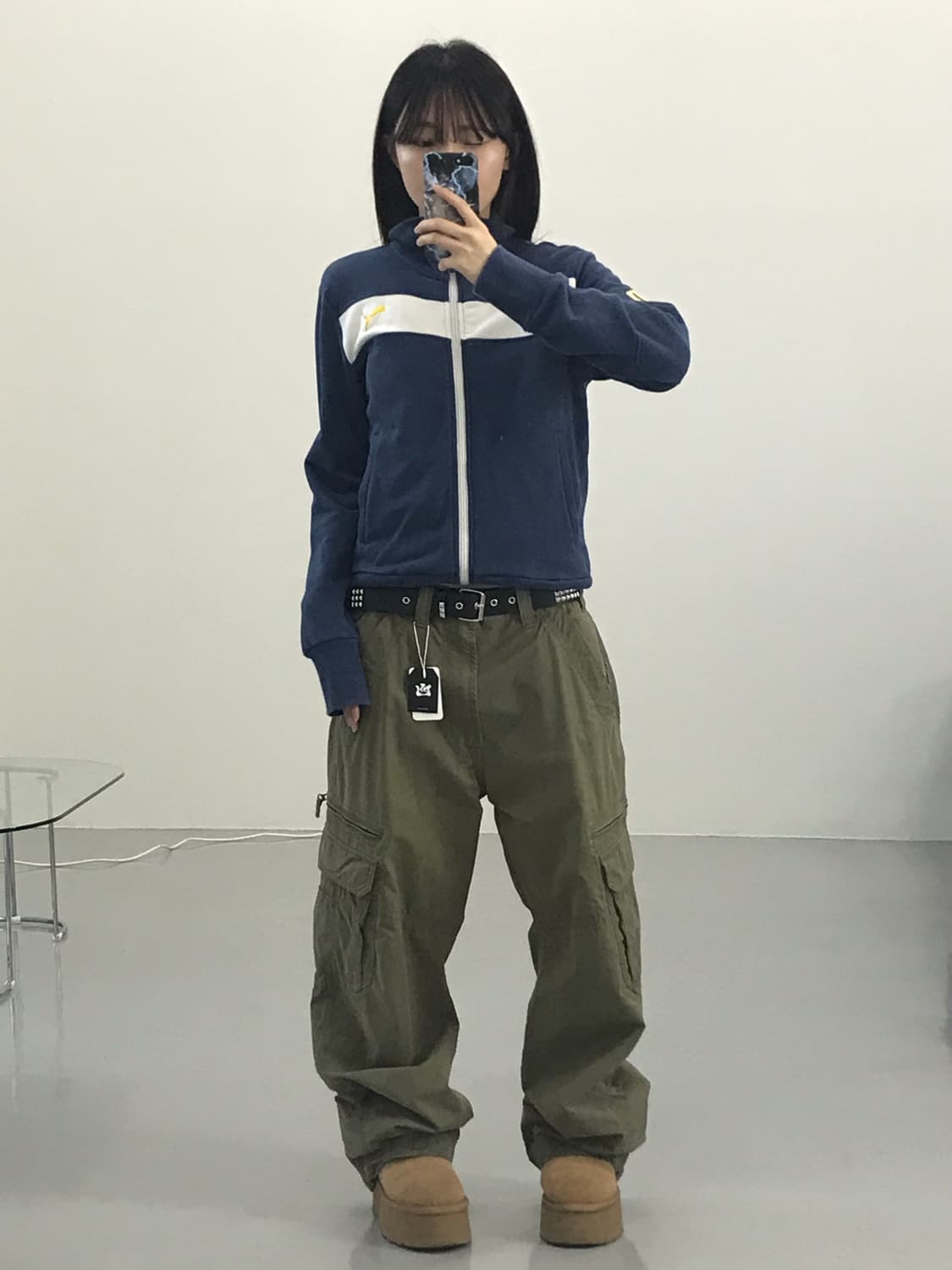 Puma Navy Kitsch Zip Up 상품이미지1