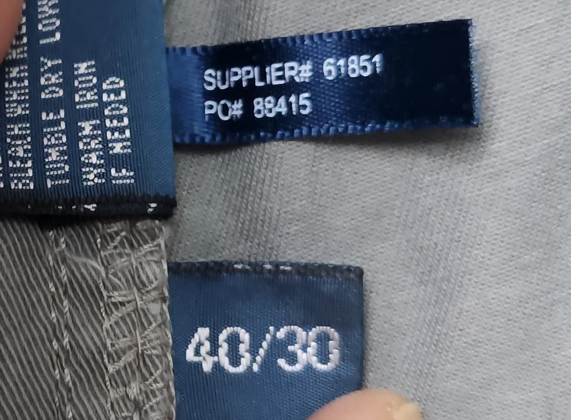 폴로 랄프로렌 그레이 치노팬츠 40/30 상품이미지5