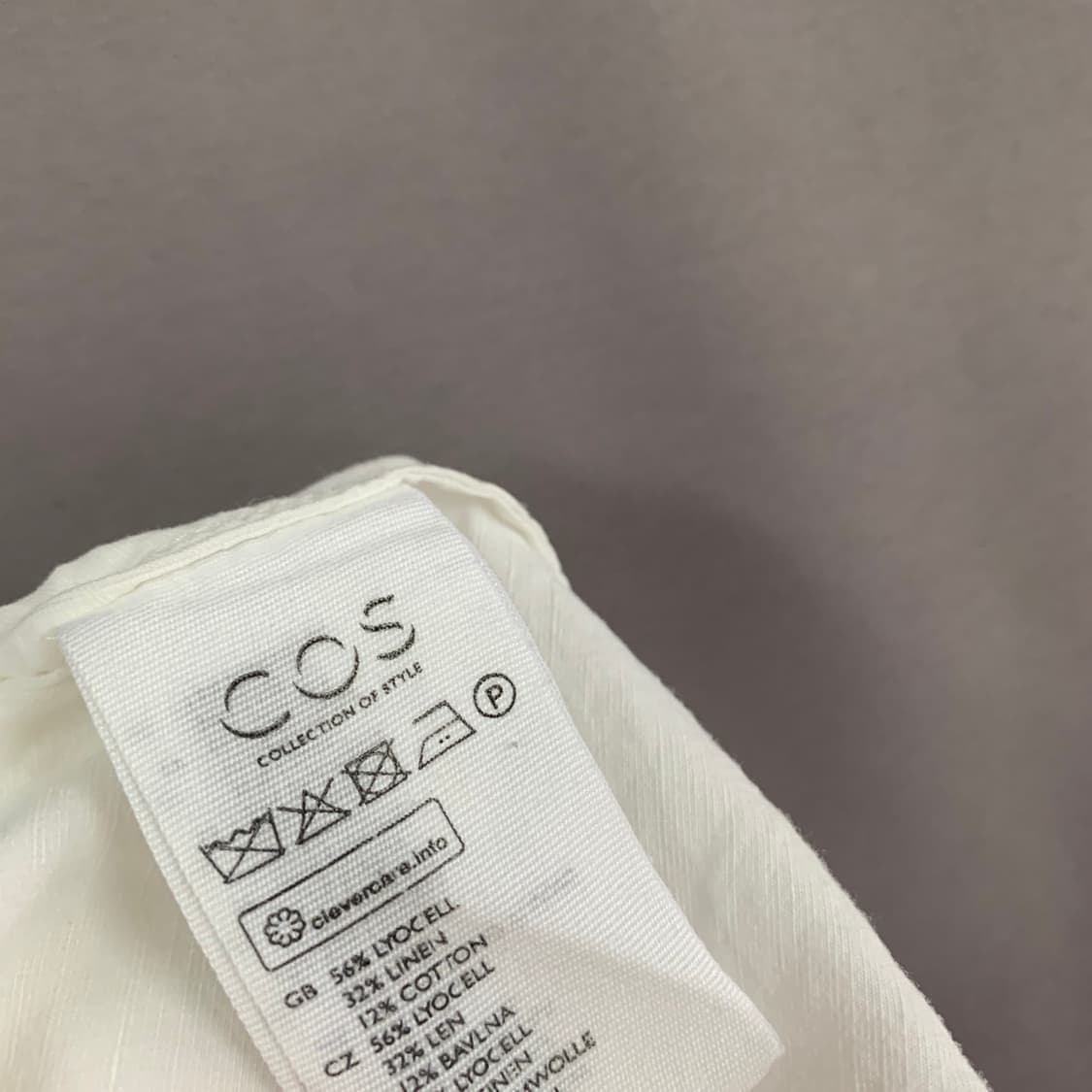 44 COS 코스 코튼 린넨 스트링 블라우스 셔츠 상품이미지7