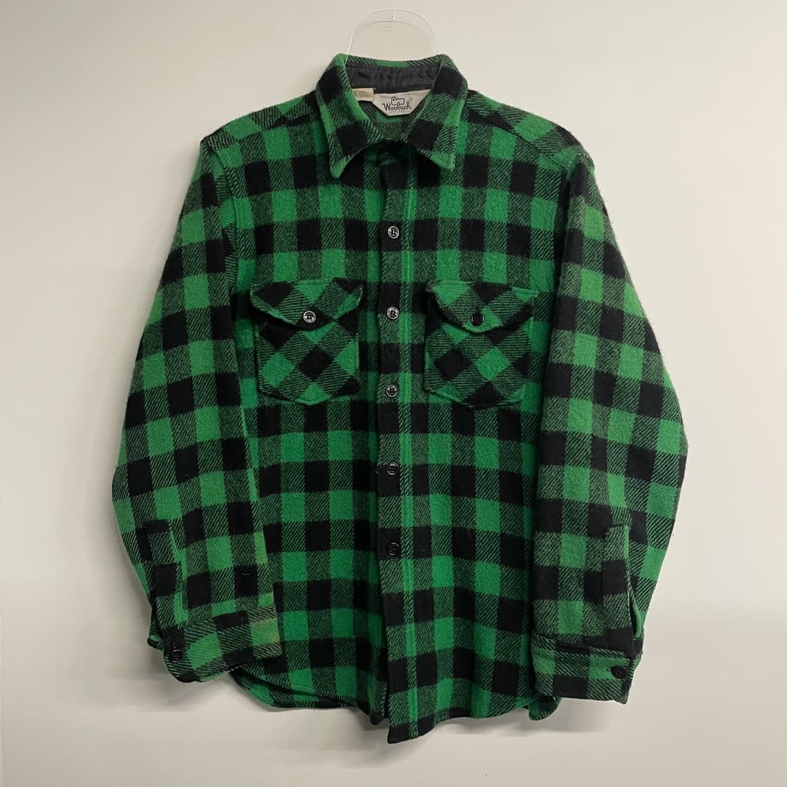 80s 울리치 버팔로 울 체크셔츠 상품이미지1