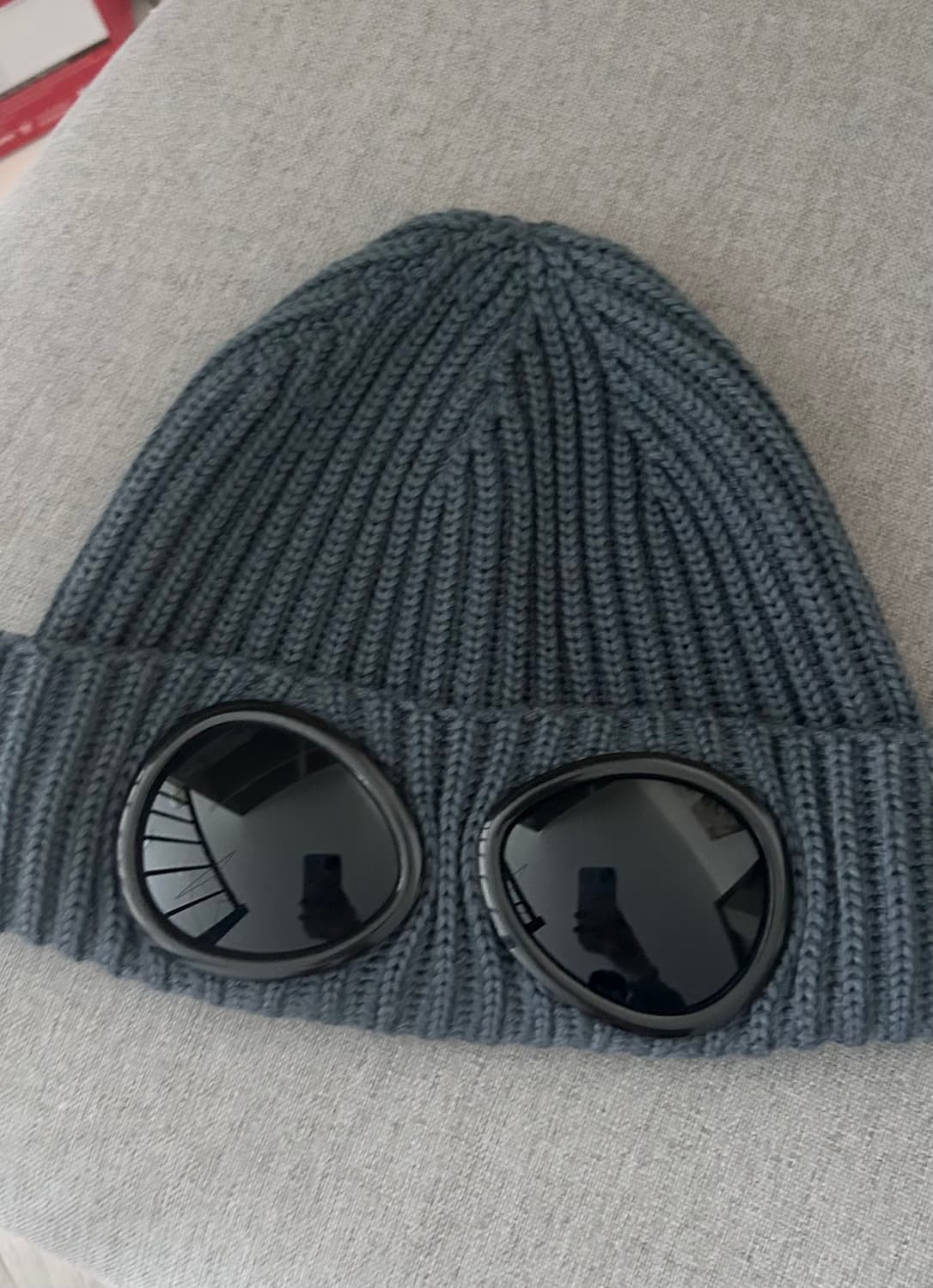 cp컴퍼니 고글 비니 그레이 상품이미지1