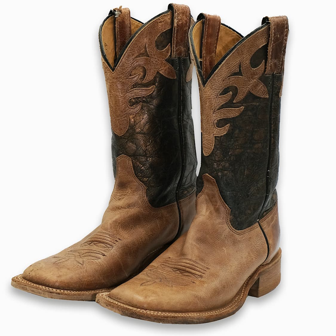 빈티지 저스틴 스퀘어토 웨스턴 부츠 7.5B(255)사이즈 BT25501 상품이미지1