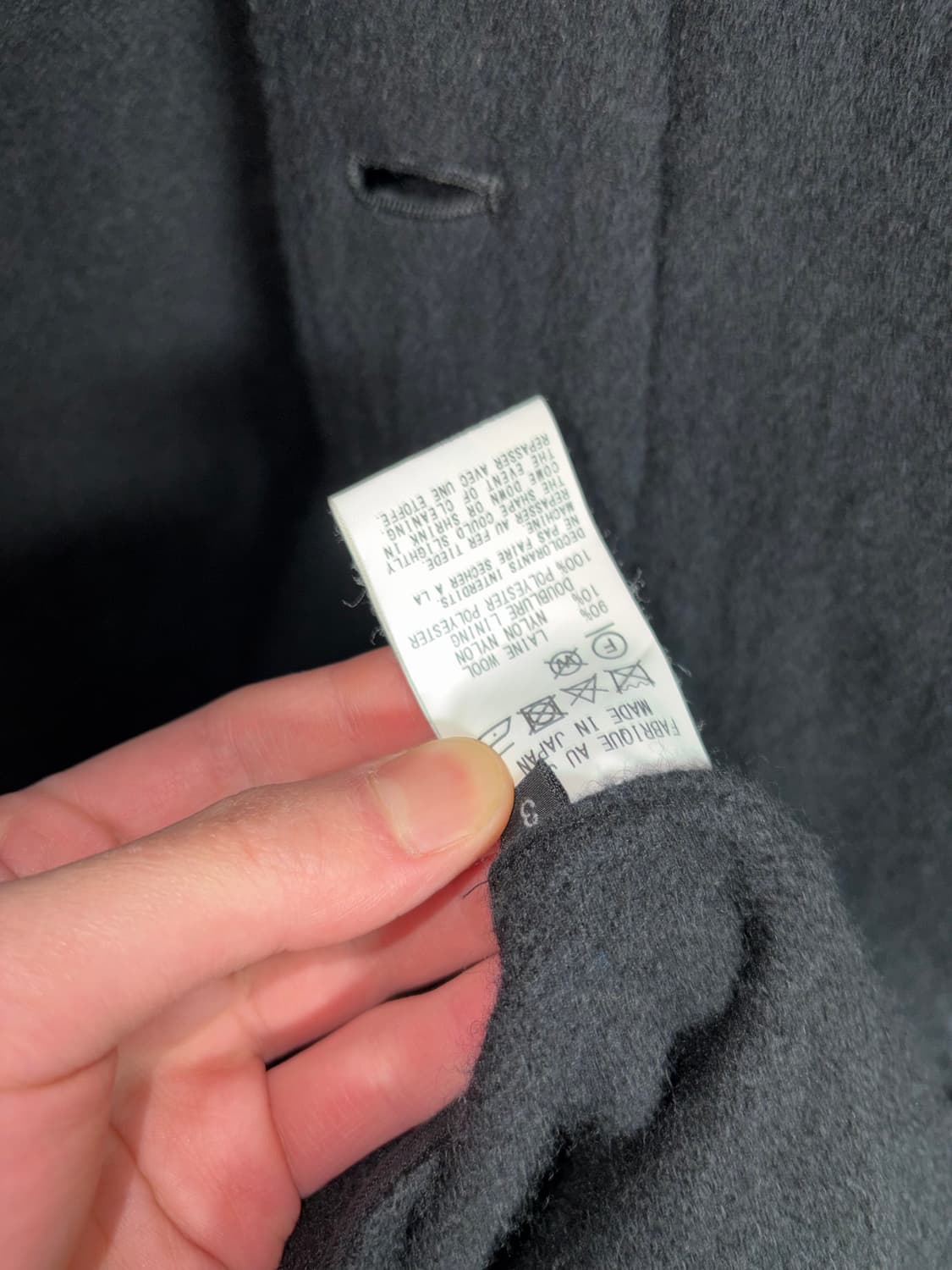 요지야마모토 Ground Y 코트 상품이미지4