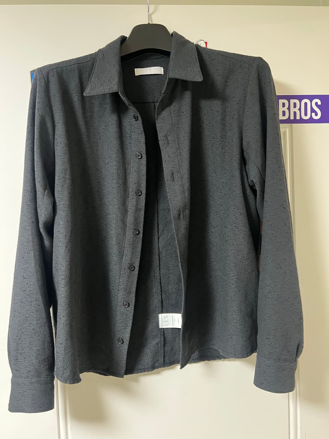 [1] LES Seim tailored shirt (차콜) 상품이미지2