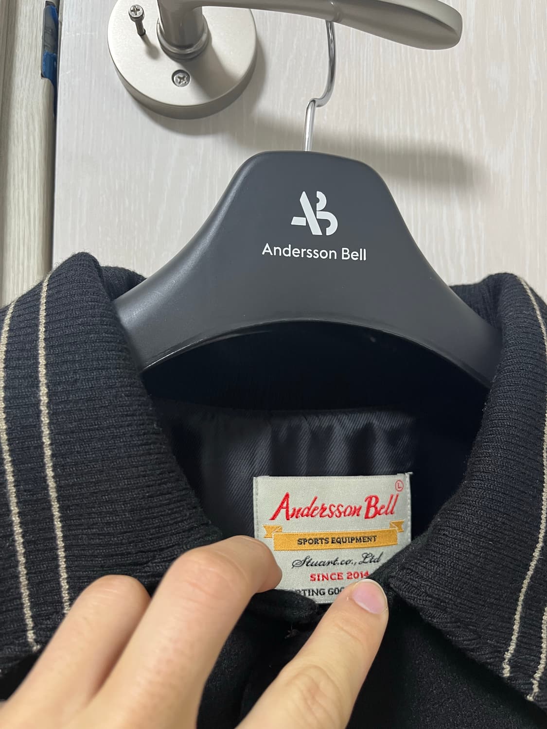 엔더슨벨 써니 바시티자켓 상품이미지8