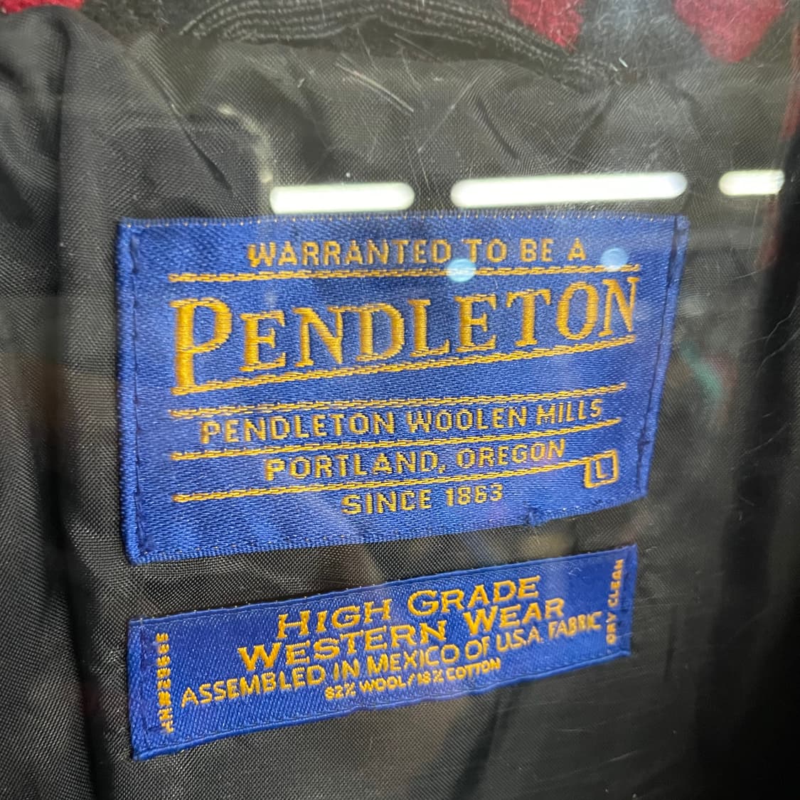 90s 펜들턴 나바호 울 자켓입 상품이미지9
