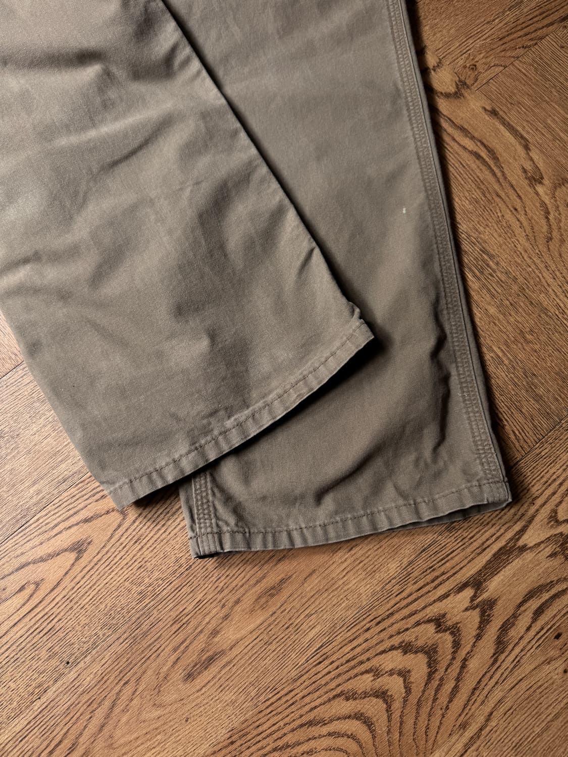 [32]칼하트 USA 빈티지 페인팅 라이트브라운 싱글니 워크 팬츠 상품이미지8