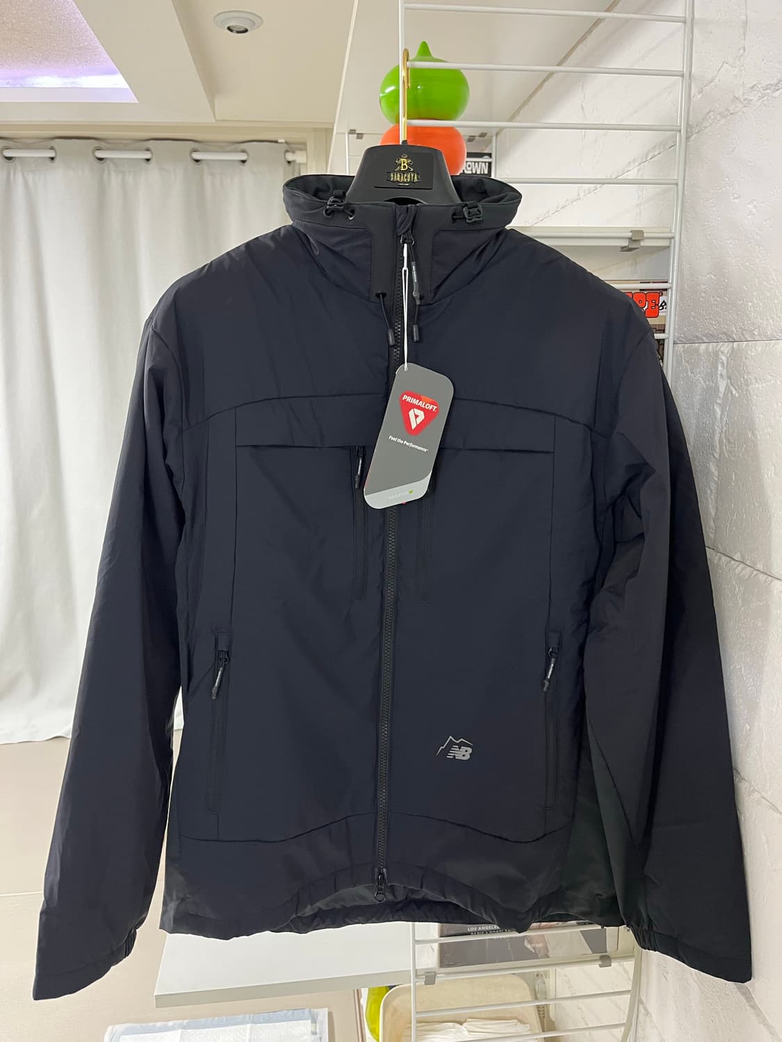 뉴발 x 케일 프리마로프트 하이브리드 자켓 블랙 M 상품이미지1