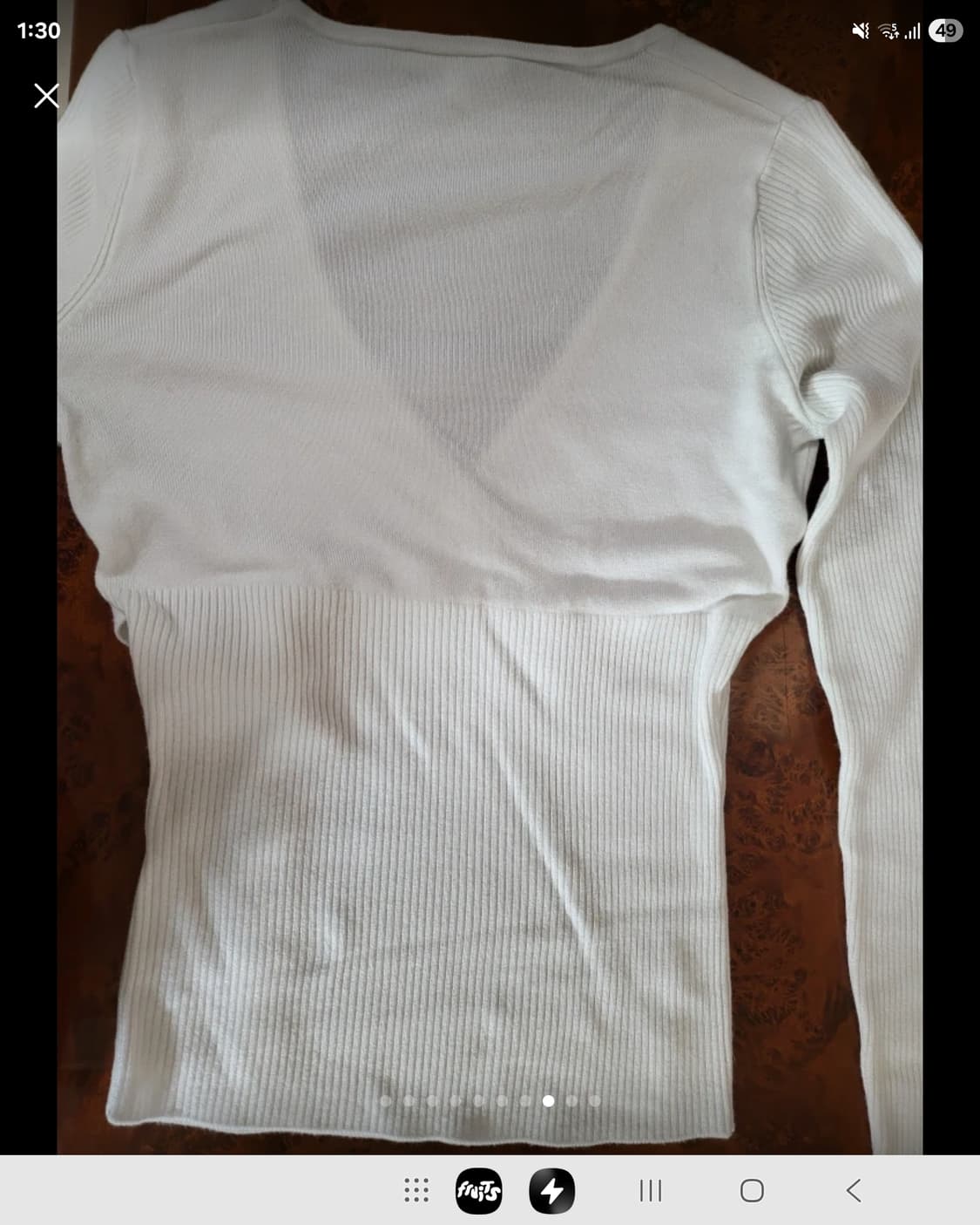 프랑스 쿠가이 발레 니트 스웨터  상품이미지8