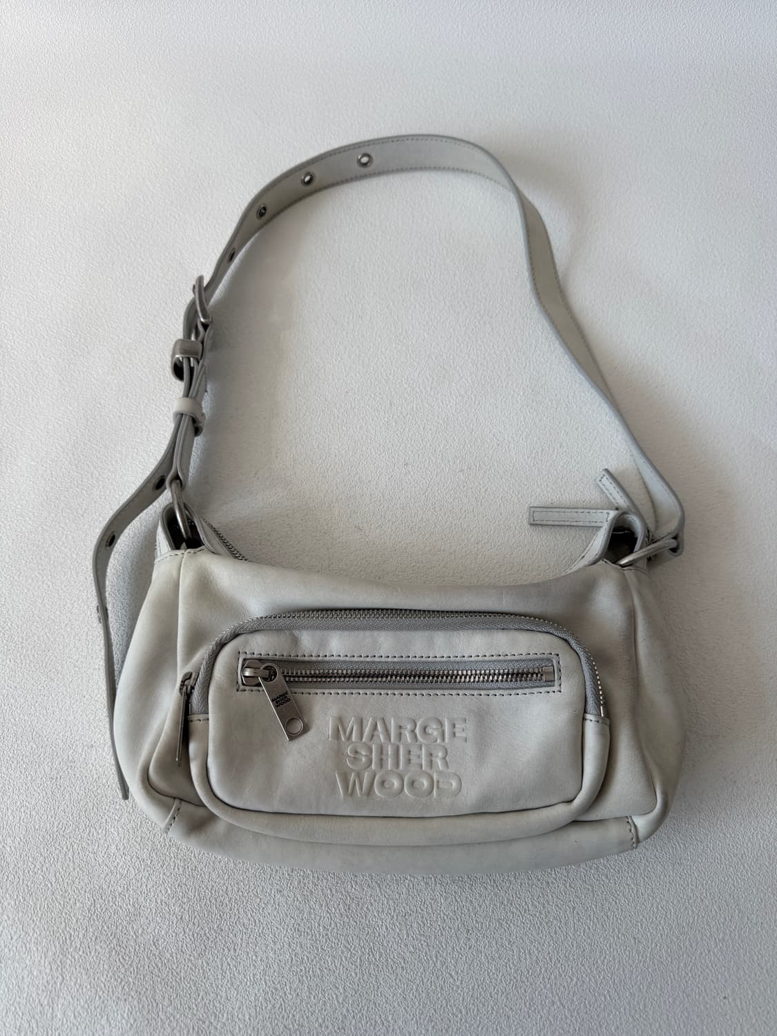 마지셔우드(MARGESHERWOOD) 레더 숄더백 상품이미지2