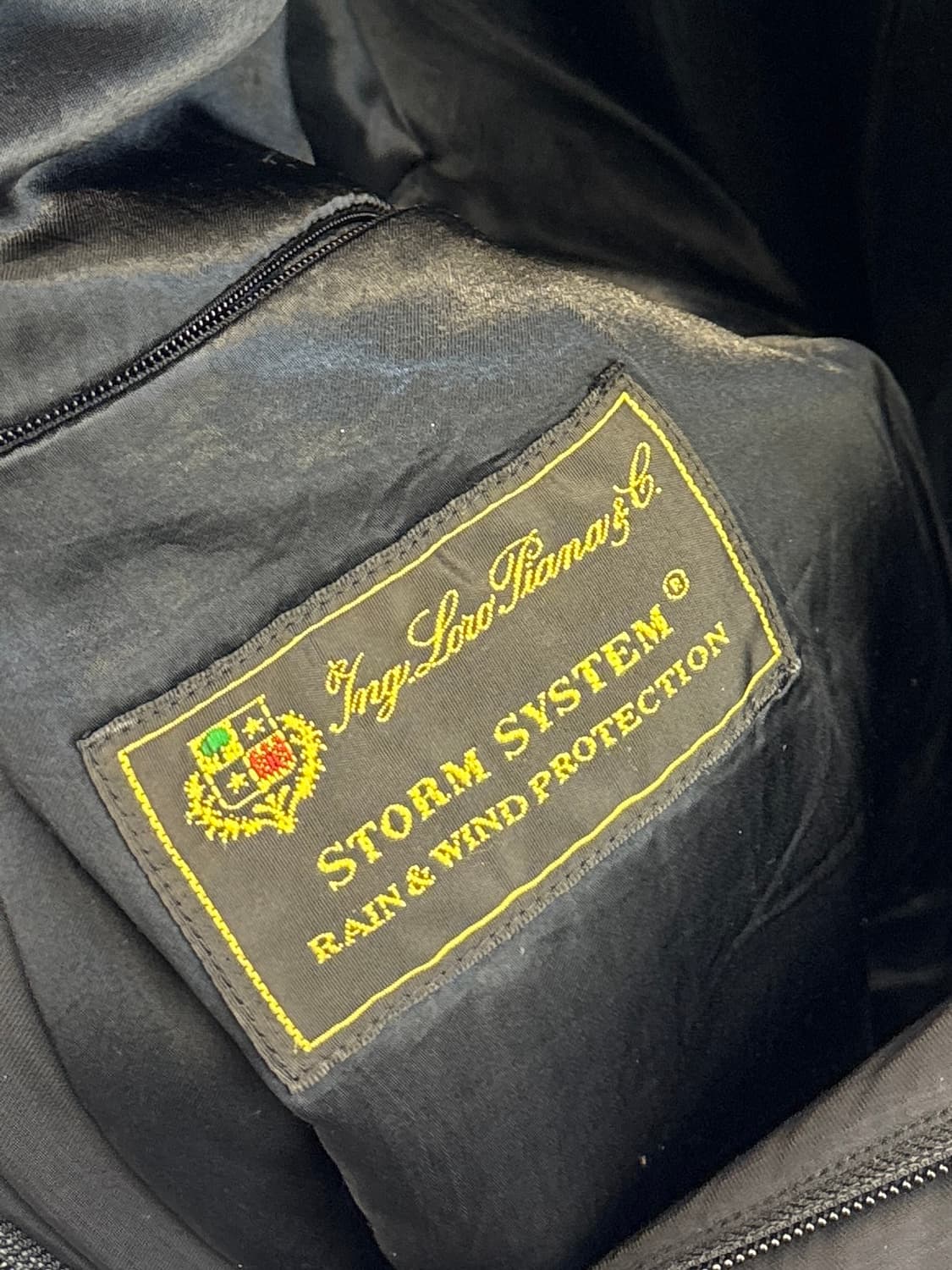 조르지오 아르마니 90s 로로피아나 스톰 시스템 코트 상품이미지8