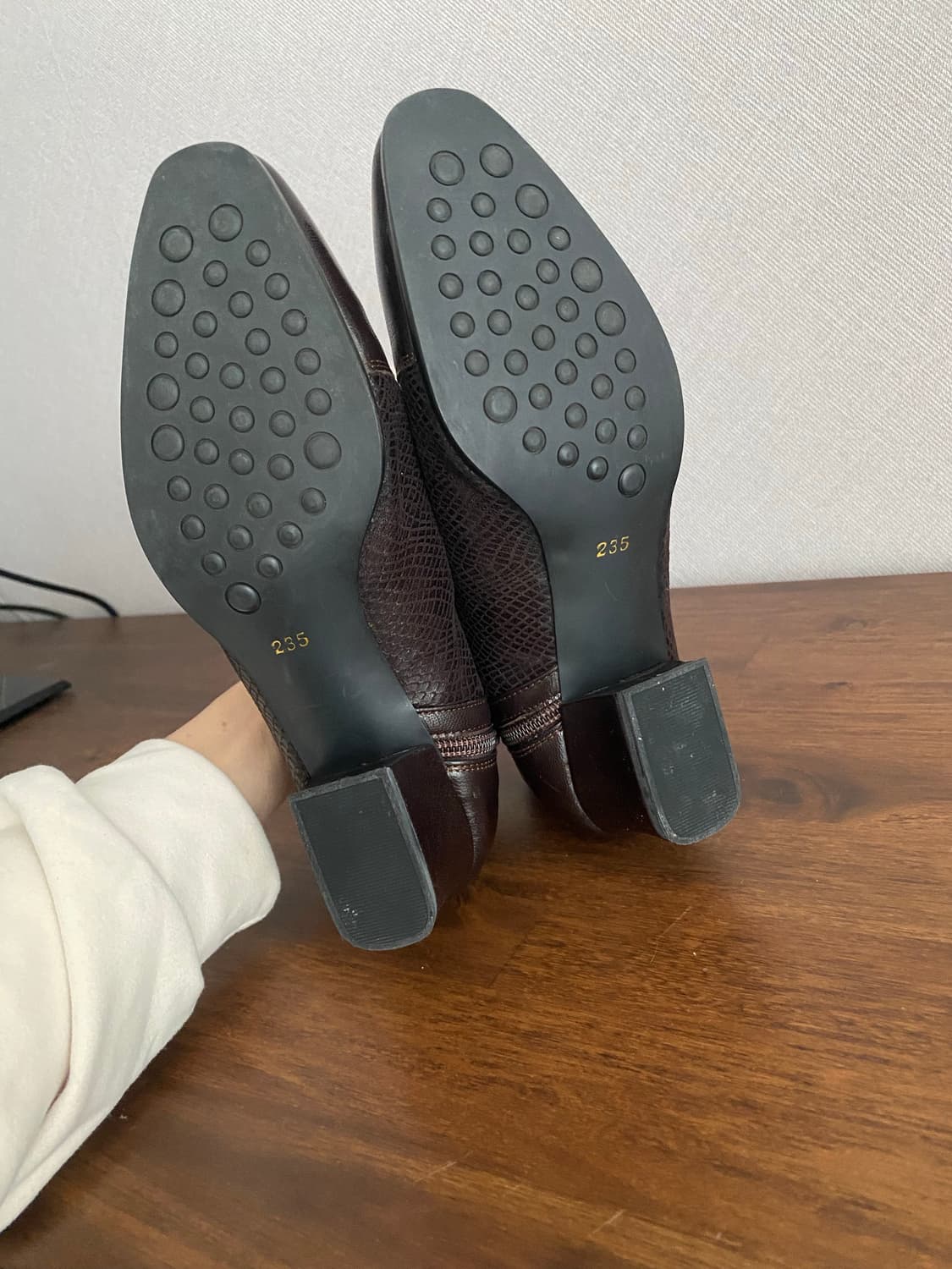 클라우드 천연 가죽 웨스턴스타일 부띠(235) 상품이미지8