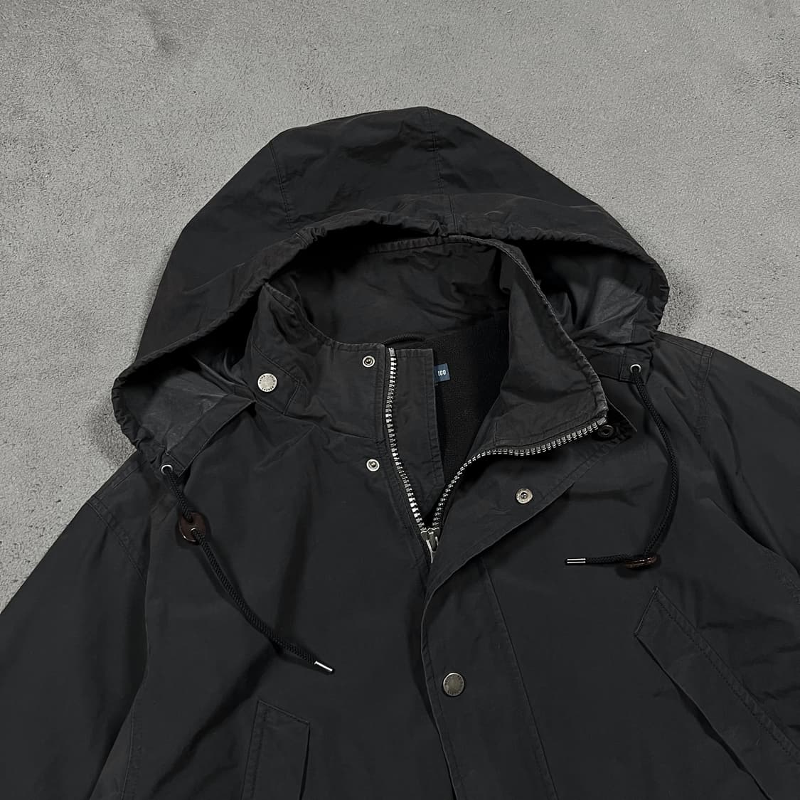 폴로 마운틴 블랙 코튼 점퍼 자켓 상품이미지3