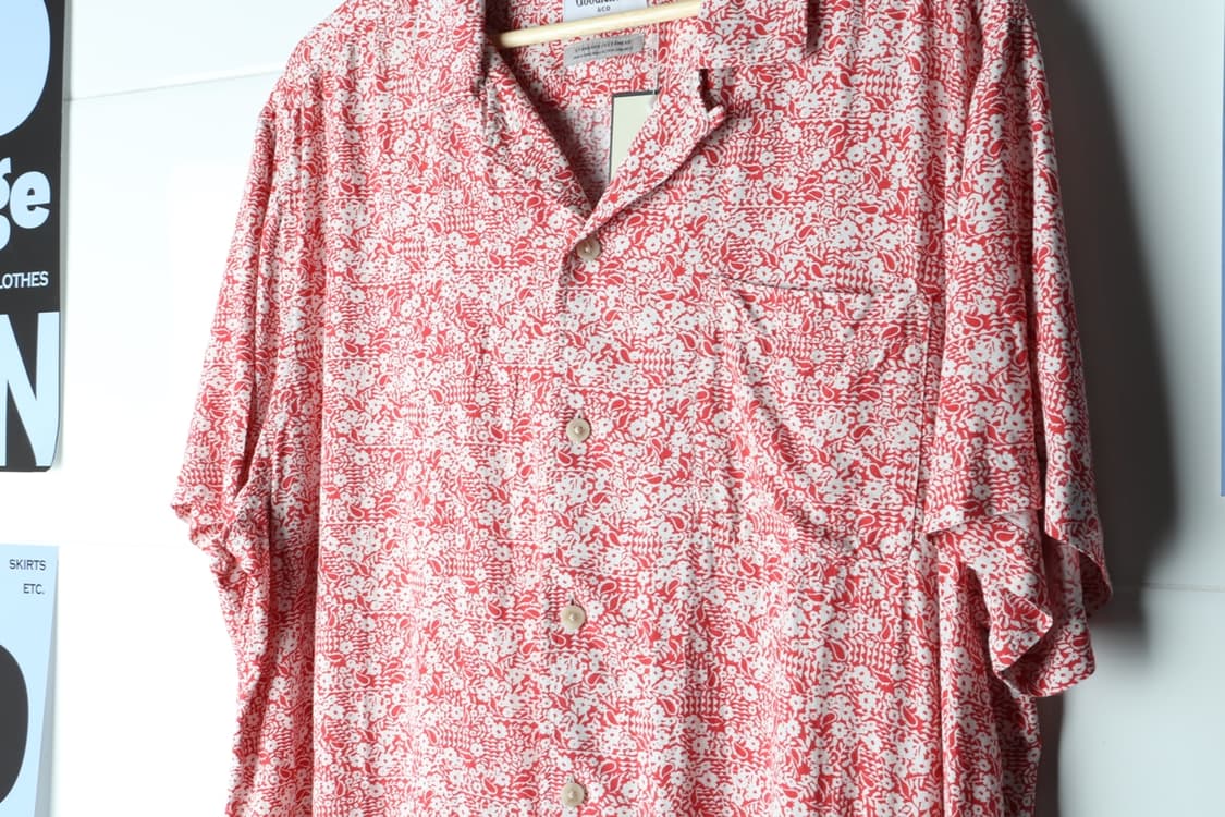 (XL-2XL) 브랜드빈티지 반팔셔츠 남방 USA 하와이안-H33134 상품이미지5