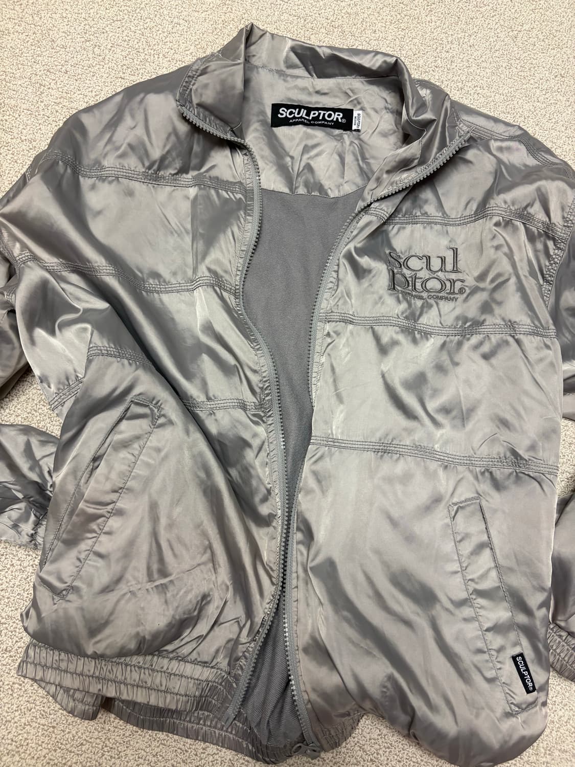 스컬프터 실버 자켓 상품이미지4