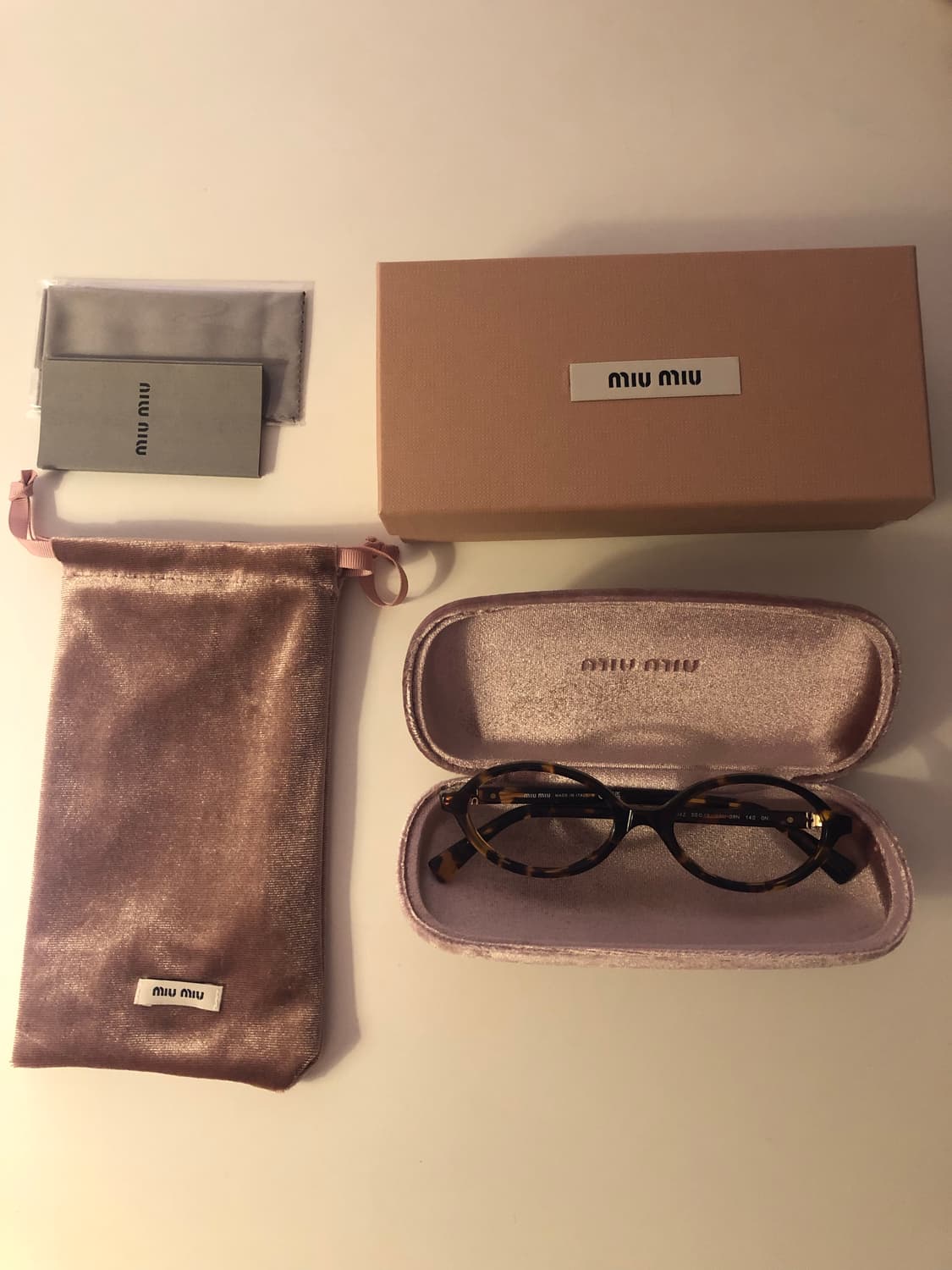 미우미우 리가드 스탠다드핏 안경 상품이미지2