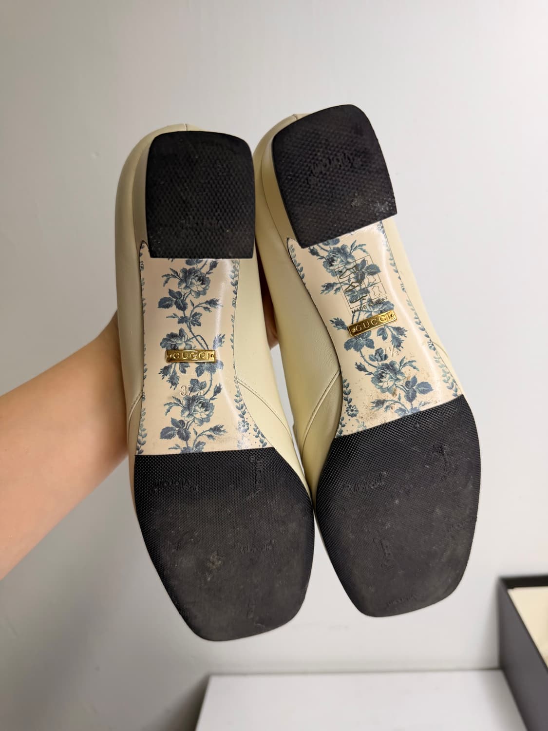 [정품] 구찌 빅토아르 더블 G 미드힐 240cm 상품이미지9