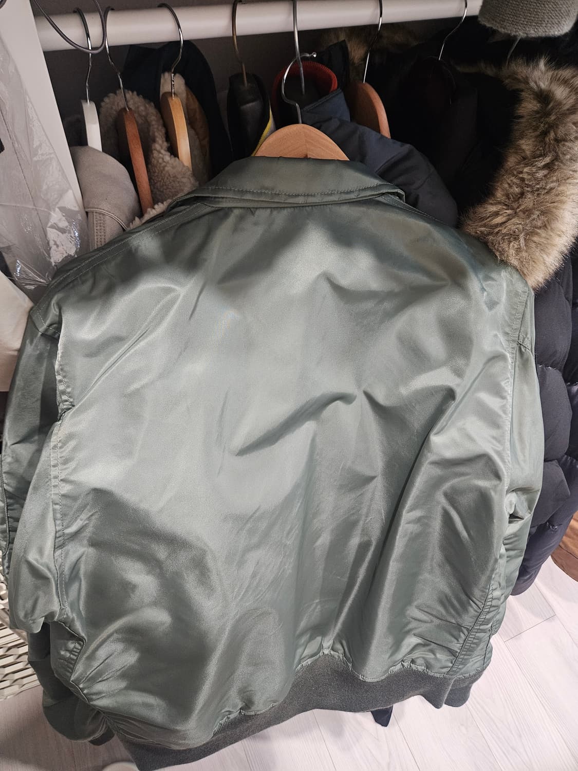 아비렉스 CWU-36P 패치 Ma-1 항공 자켓 상품이미지2