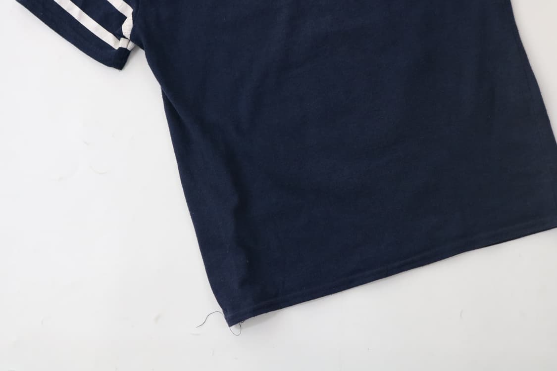 CISALPIN 시살핀 빈티지 그래픽 고딕 크로스 네이비 반팔 티셔츠 상품이미지9