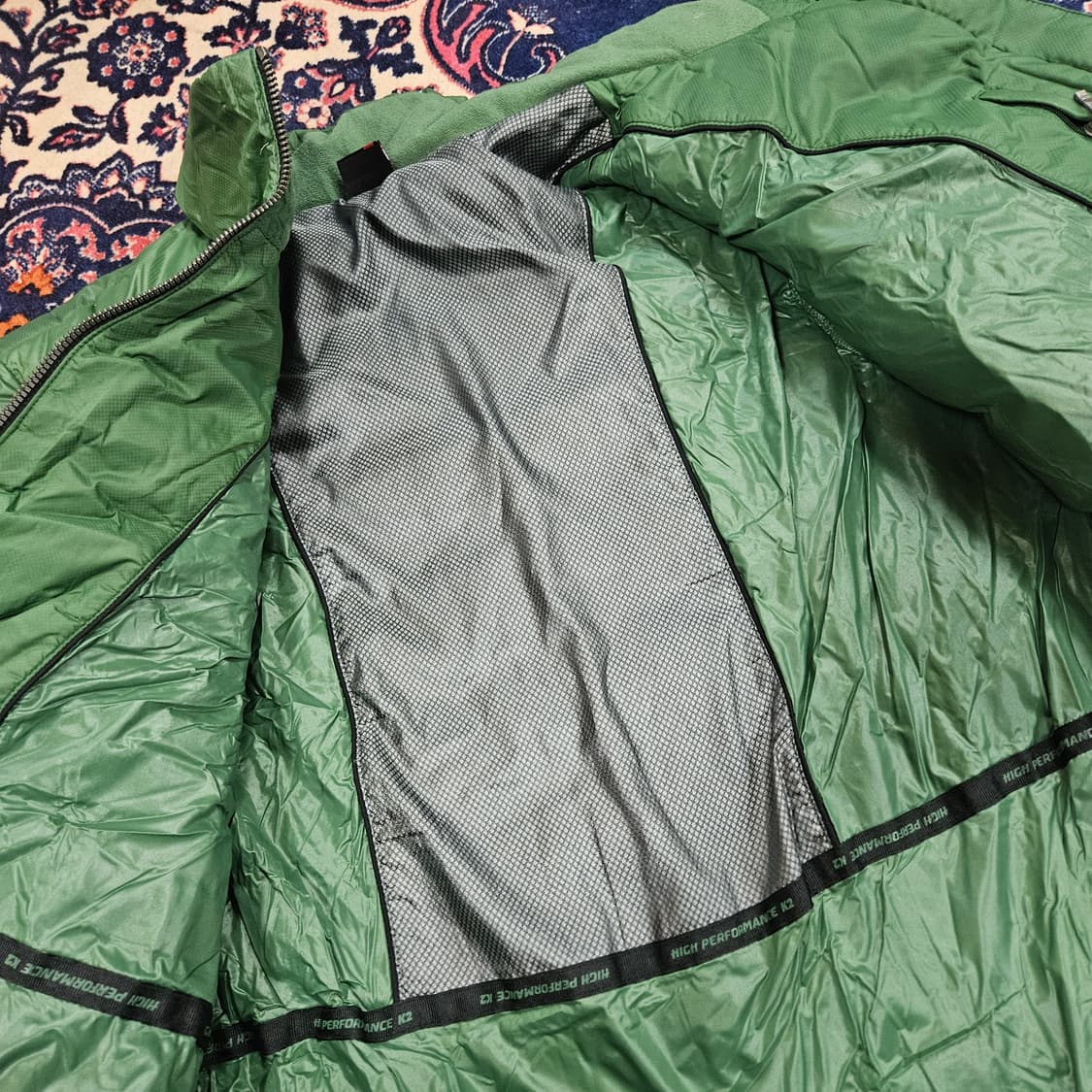 케이투(K2) ACT by K2 센터로고 거위털 경량패딩 100 상품이미지6