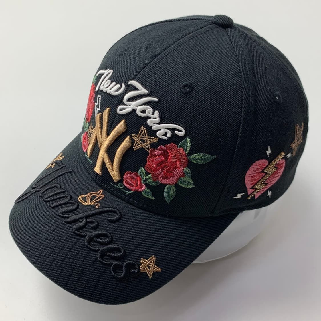 [OS/정품] 엠엘비 뉴욕 양키스 페티로즈 남여공용 볼캡모자
 상품이미지1