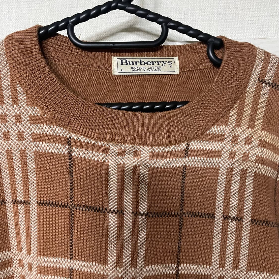버버리 체크 니트 상품이미지2