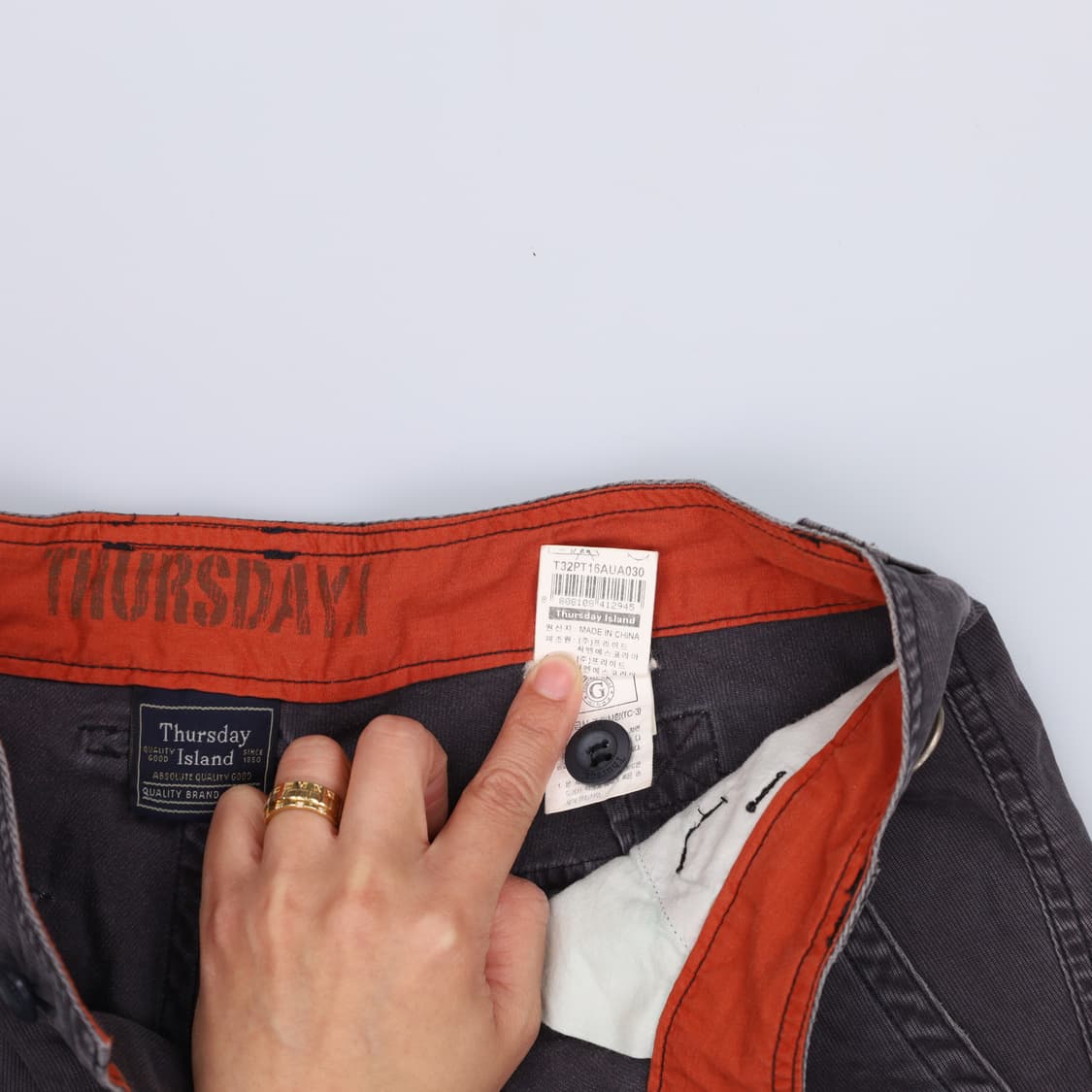 30 써스데이아일랜드 카고반바지 0306H1 상품이미지5