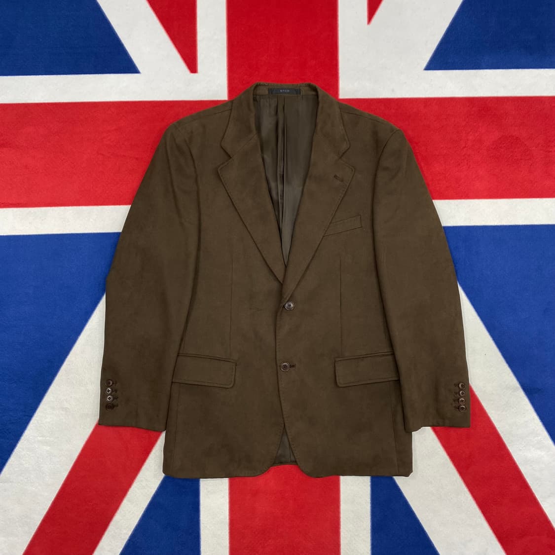 빈티지 스웨이드 미니멀자켓 100 상품이미지1