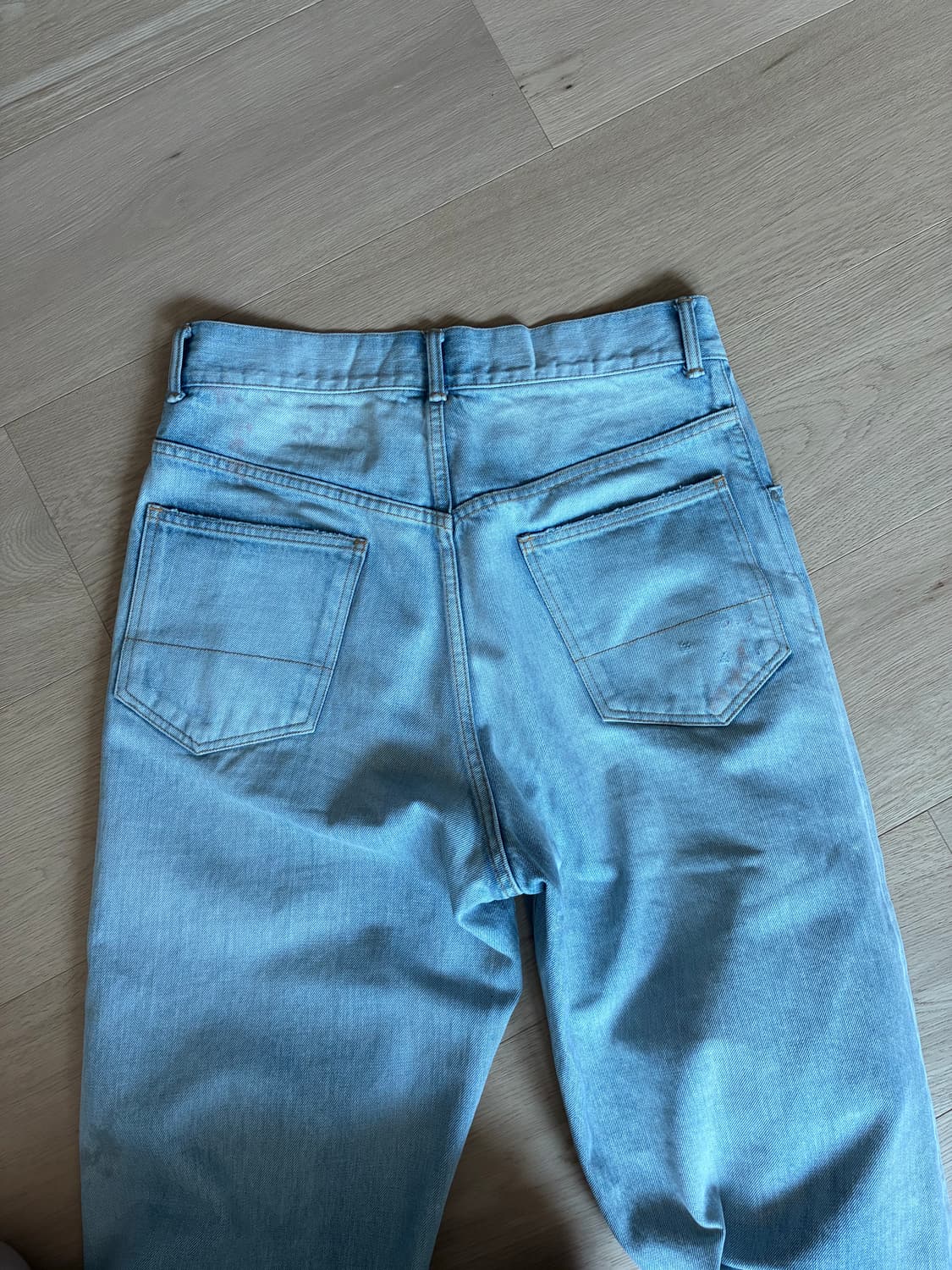 안셀름 연청 데님  상품이미지3