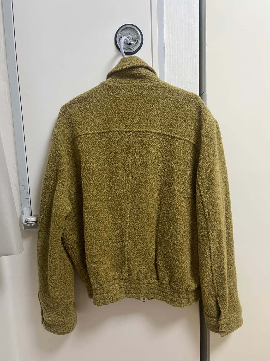 [48] 엘무드 부클 블루종 점퍼 키위 상품이미지3